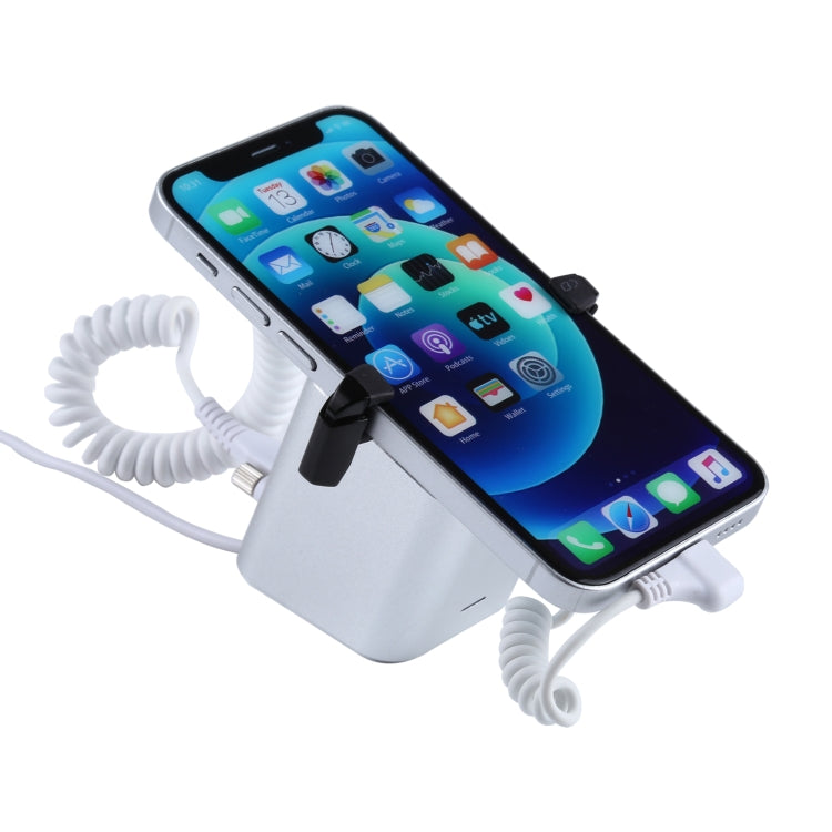 Aluminum Shell Square-column Anti-theft Alarm Stand Security System Burglar Alarm / Anti-theft Alarm Display Holder for iPhone & iPod with 8-Pin Port, Square-column 8-Pin Aluminum Shell Square-column Anti-theft Alarm Stand Security System Burglar Alarm / Anti-theft Alarm Display Holder for iPhone & iPod with 8-Pin Port, Square-column 8-Pin